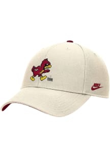 Nike Iowa State Cyclones Rise Cap Adjustable Hat - White