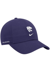 Nike K-State Wildcats Club Cap Adjustable Hat - Purple