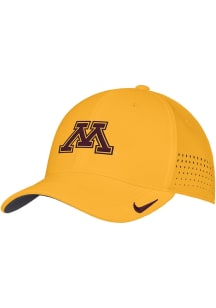 Nike Minnesota Golden Gophers Mens Gold Club Swooshflex Flex Hat