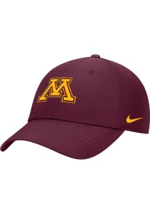Nike Minnesota Golden Gophers Club Cap Ripstop Adjustable Hat - Maroon