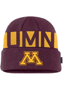 Nike Minnesota Golden Gophers Maroon Peak Utility Beanie Mens Knit Hat