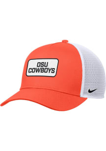 Nike Oklahoma State Cowboys Orange Youth Rise Pinch Panel Meshback Youth Adjustable Hat