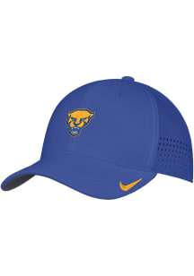 Nike Pitt Panthers Mens Blue Club Swooshflex Flex Hat