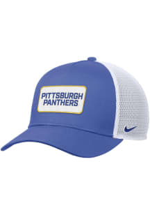 Nike Pitt Panthers Blue Youth Rise Pinch Panel Meshback Youth Adjustable Hat
