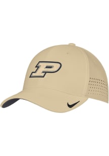Nike Purdue Boilermakers Mens Gold Club Swooshflex Flex Hat