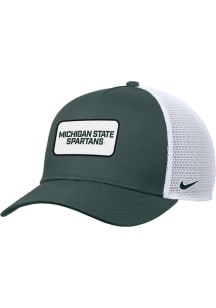 Nike Michigan State Spartans Black Youth Rise Pinch Panel Meshback Youth Adjustable Hat