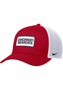 Nike Cincinnati Bearcats Rise Pinch Panel Meshback Adjustable Hat - Red