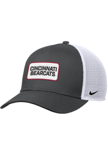 Nike Cincinnati Bearcats Rise Pinch Panel Meshback Adjustable Hat - Black