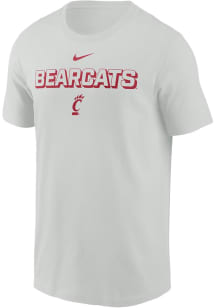 Nike Cincinnati Bearcats Grey Flat Name Mascot Legend Short Sleeve T Shirt