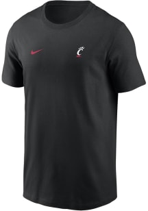 Nike Cincinnati Bearcats Black Flat Name Mascot Legend Short Sleeve T Shirt