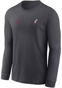 Nike Cincinnati Bearcats Charcoal Primary Team Logo Legend Long Sleeve T-Shirt