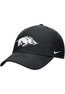 Nike Arkansas Razorbacks Club Cap - Ripstop Adjustable Hat - Black
