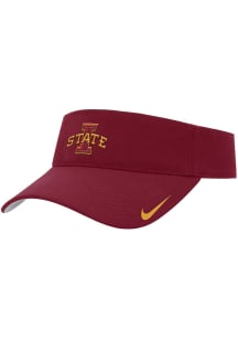 Nike Iowa State Cyclones Mens Crimson Ace Visor - fanwear Adjustable Visor