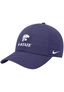 Nike K-State Wildcats Purple Youth Club Cap Youth Adjustable Hat