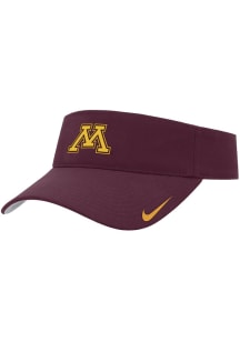 Nike Minnesota Golden Gophers Mens Maroon Ace Visor - fanwear Adjustable Visor