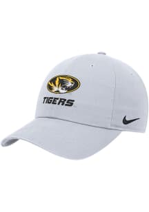 Nike Missouri Tigers club cap Adjustable Hat - White