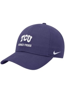 Nike TCU Horned Frogs Purple Youth Club Cap Youth Adjustable Hat