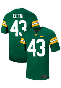 Daniel Edeni  Nike Baylor Bears Green NIL Game Name And Number Football Jersey