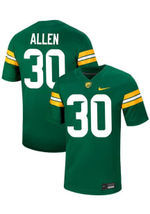 Michael Allen  Nike Baylor Bears Green NIL Game Name And Number Football Jersey