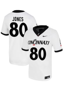 Elijah Jones  Nike Cincinnati Bearcats White NIL Game Name And Number Football Jersey