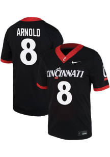 Ormanie Arnold  Nike Cincinnati Bearcats Black NIL Game Name And Number Football Jersey
