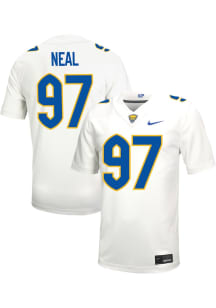 Isaiah Neal   Pitt Panthers White Football Name And Number Football Jersey