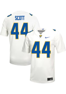 Jimmy Scott   Pitt Panthers White Football Name And Number Football Jersey