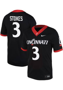 Kye Stokes  Nike Cincinnati Bearcats Black NIL Game Football Jersey