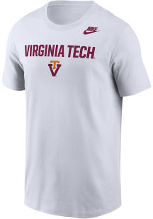 Nike Virginia Tech Hokies White Legend Short Sleeve T Shirt