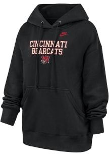 Nike Cincinnati Bearcats Womens Black Phoenix Hooded Sweatshirt