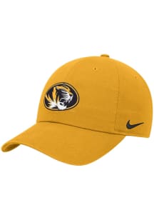 Nike Missouri Tigers Gold Rush Club Cap Adjustable Hat - Gold