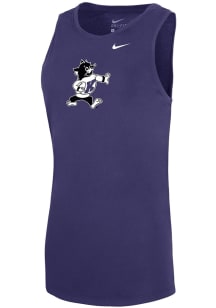 Nike K-State Wildcats Womens Purple Varsity Football Tank Top