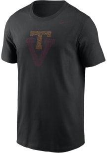 Nike Virginia Tech Hokies Black Vault VT DriFIT Short Sleeve T Shirt