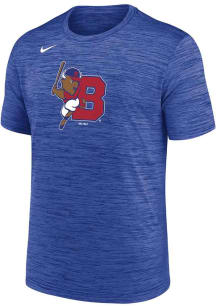 Nike Buffalo Bisons Blue Velocity Legend Short Sleeve T Shirt