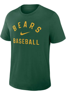 Nike Baylor Bears Green Early Work Baseball Short Sleeve T Shirt