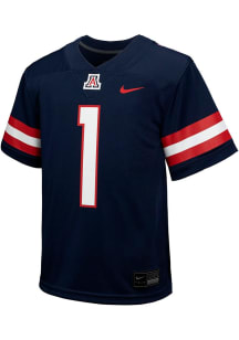 Nike Arizona Wildcats Youth Navy Blue Sideline Replica Football Jersey