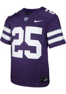 Nike K-State Wildcats Boys Purple Sideline Replica Football Jersey