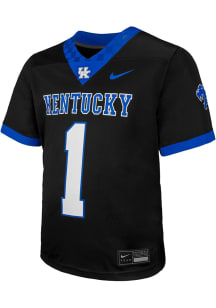 Nike Kentucky Wildcats Youth Black Sideline Replica Football Jersey