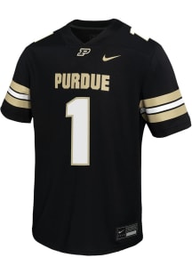 Nike Purdue Boilermakers Youth Black Sideline Replica Football Jersey