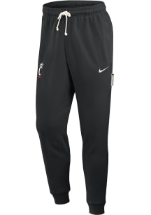 Nike Cincinnati Bearcats Mens Black 0 Sideline Taper Sweatpants