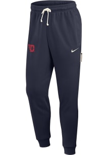 Nike Dayton Flyers Mens Navy Blue 0 Sideline Taper Sweatpants