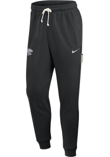 Nike K-State Wildcats Mens Black 0 Sideline Taper Sweatpants
