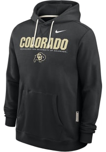 Nike Colorado Buffaloes Mens Black 0 Sideline Pullover Long Sleeve Hoodie