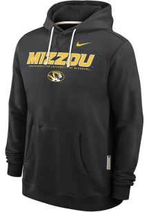 Nike Missouri Tigers Mens Black 0 Sideline Pullover Long Sleeve Hoodie