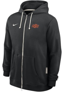 Nike Oklahoma State Cowboys Mens Black 0 Sideline Long Sleeve Full Zip Jacket