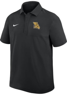 Nike Missouri Western Griffons Mens Black 0 Sideline Woven Short Sleeve Polo