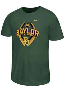 Nike Baylor Bears Youth Green B Team Football Legend Short Sleeve T-Shirt
