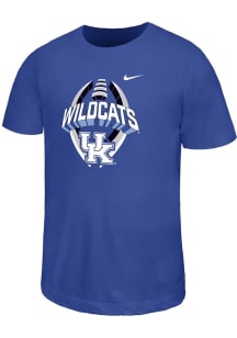 Nike Kentucky Wildcats Youth Blue B Team Football Legend Short Sleeve T-Shirt
