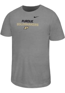 Nike Purdue Boilermakers Youth Grey Legend Short Sleeve T-Shirt