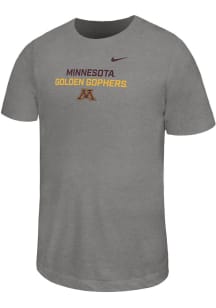 Nike Minnesota Golden Gophers Youth Grey Legend Short Sleeve T-Shirt